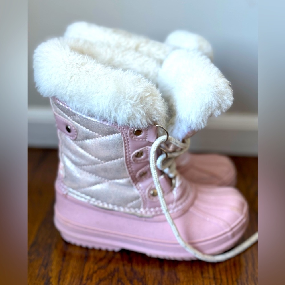 💗💗💗 London Fog girls snow boots size 9